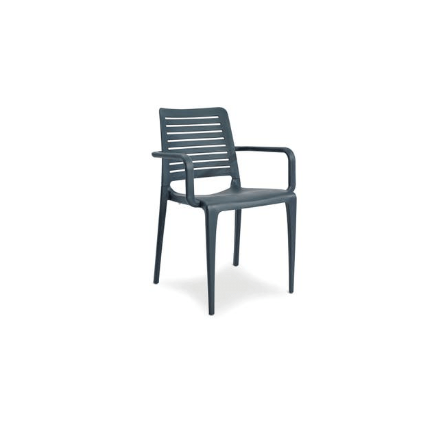 Fauteuil en Polypropylène Park Anthracite Ezpeleta