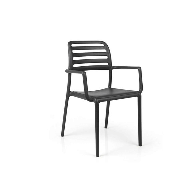 Fauteuil en Polypropylène Costa Bistrot Anthracite Nardi