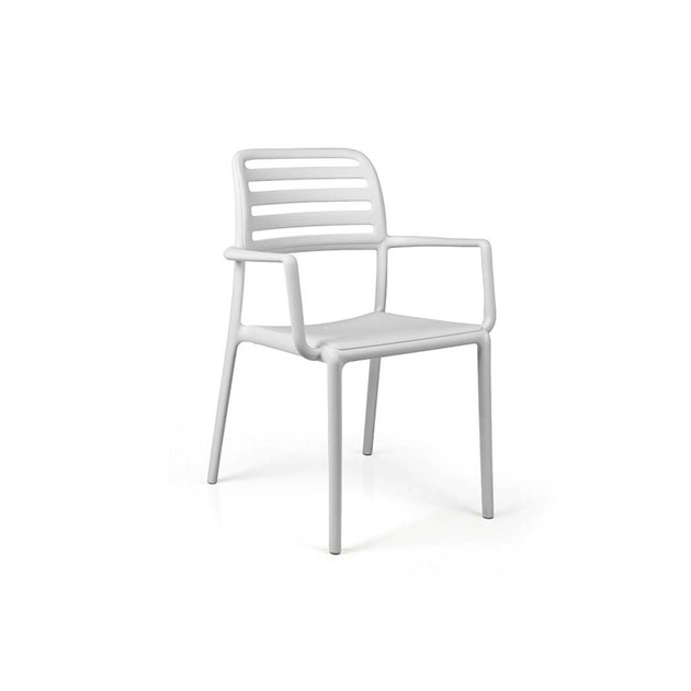 Fauteuil en Polypropylène Costa Bistrot Blanc Nardi