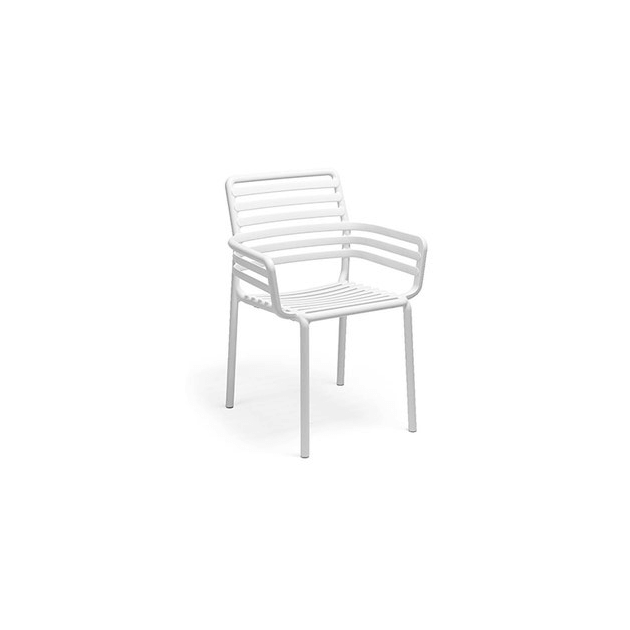 Fauteuil en Résine Doga Blanc Nardi