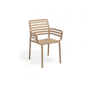 Fauteuil en Résine Doga Cappuccino Nardi Fauteuil en Résine Doga Cappuccino Nardi