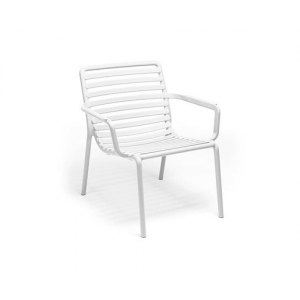 Fauteuil Relax en Résine Doga Blanc Nardi Fauteuil Relax en Résine Doga Blanc Nardi