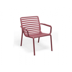 Fauteuil Relax en Résine Doga Marsala Nardi Fauteuil Relax en Résine Doga Marsala Nardi