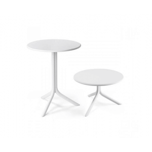 Table convertible en Polypropylène Spritz Blanche Nardi