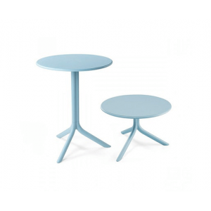 Table convertible en Polypropylène Spritz Céleste Nardi