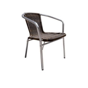 Fauteuil Tressé Structure Aluminium Walis Moka Lyrose Fauteuil Tressé Structure Aluminium Walis Moka Lyrose