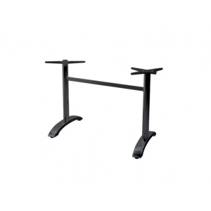 Pied de Table Double en Métal Noir Athena Lyrose Pied de Table Double en Métal Noir Athena Lyrose