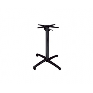 Pied de Table en Métal Epoxy Noire Koné Lyrose Pied de Table en Métal Epoxy Noire Koné Lyrose