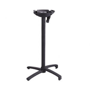 Pied de Mange-Debout en Aluminium Noir X-One Grosfillex Pied de Mange-Debout en Aluminium Noir X-One Grosfillex