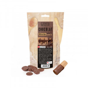 Chocolat de Couverture Au Lait des Alpes 35% 250 g Patisdécor Chocolat de Couverture Au Lait des Alpes 35% 250 g Patisdécor