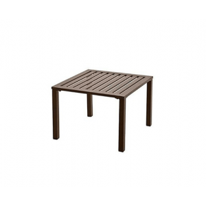 Table Basse Carrée 50 x 50 cm Bronze Sunset Grosfillex Table Basse Carrée 50 x 50 cm Bronze Sunset Grosfillex