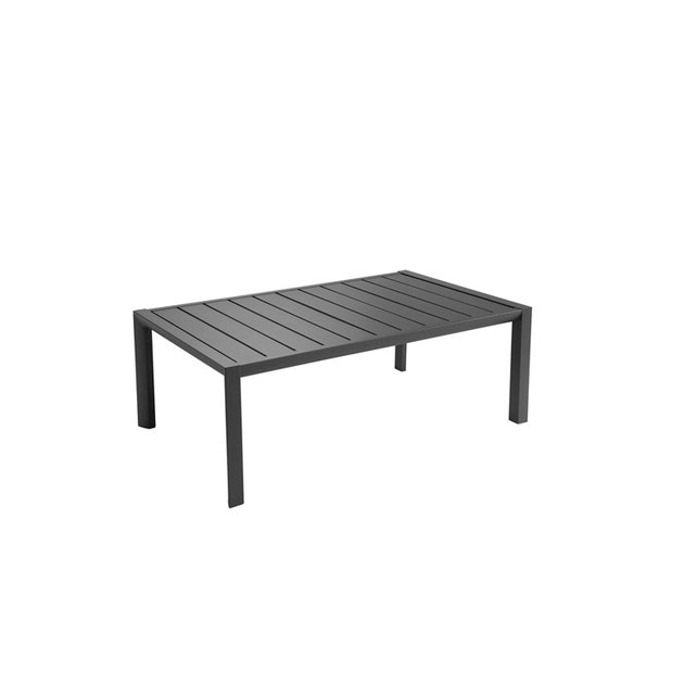 Table Basse Rectangulaire 100 x 60 cm Noir Volcanique Sunset Grosfillex
