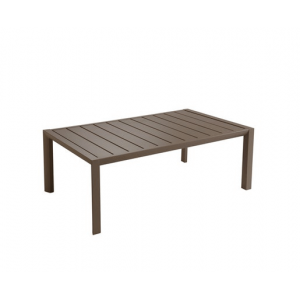 Table Basse Rectangulaire 100 x 60 cm Bronze Sunset Grosfillex Table Basse Rectangulaire 100 x 60 cm Bronze Sunset Grosfillex