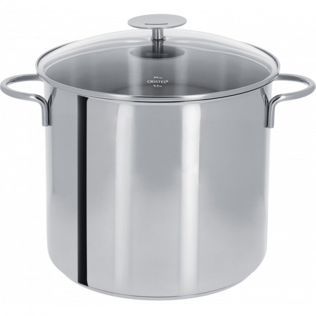 Marmite Mutine Ã˜ 28 cm Manche Fixe Inox Cristel