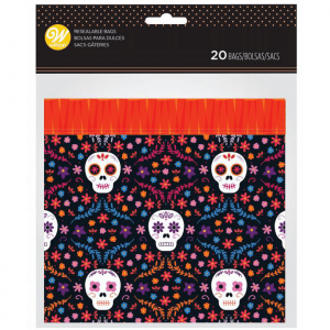 Sachet Bonbon Fête des Morts Mexique Halloween Wilton (x20) Sachet Bonbon Fête des Morts Mexique Halloween Wilton (x20)