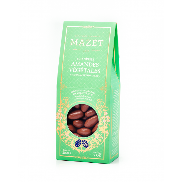 Etui Pincé Friandises Amandes Végétales 200 g Mazet
