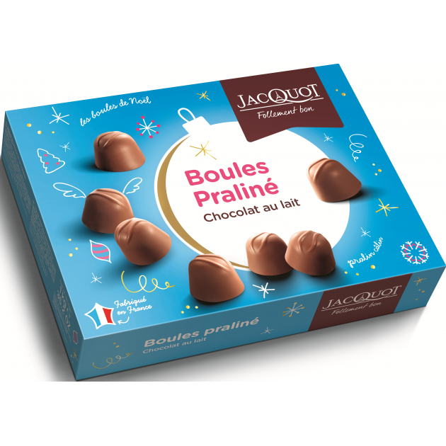 Boules Praliné Chocolat au Lait 1 kg Jacquot