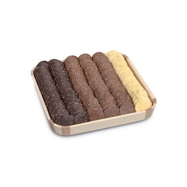 Assortiment de Tuiles en Chocolat Plates 3 kg Nomaer