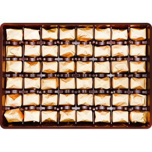 Coffret Marrons Glacés Entiers Papier Doré Naples 960 g Pellorce & Jullien