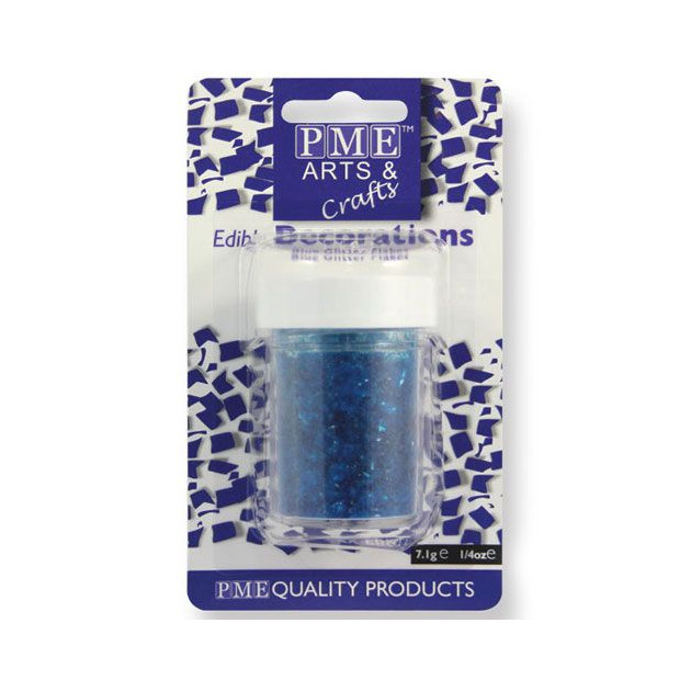 Paillettes Alimentaires 7 g Bleu PME