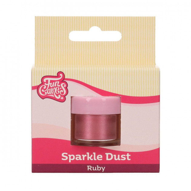 Colorant Alimentaire Ruby Métallisé 3,5 g Funcakes : achat, vente - Cuisine  Addict