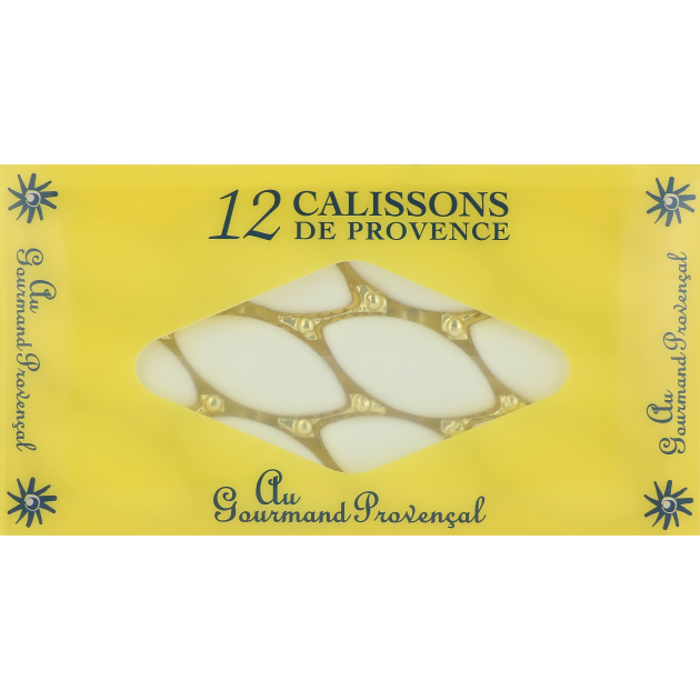 Coffret 12 Calissons de Provence 160 g Les Trois Abeilles