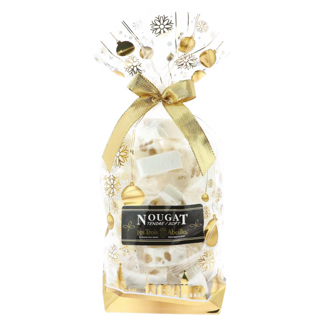 Sachet de Nougats Tendres 200 g Les Trois Abeilles