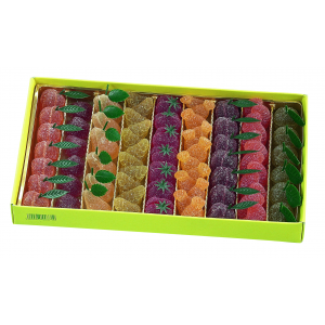 Boîte de Pâtes de Fruits en forme de Fruits 1 kg Hamlet Boîte de Pâtes de Fruits en forme de Fruits 1 kg Hamlet