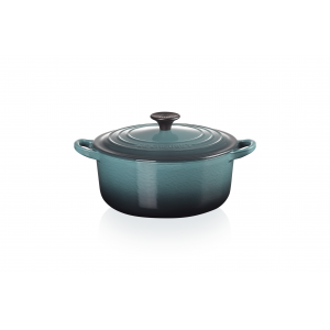 Cocotte en Fonte Ronde Tradition 20 cm Océan Le Creuset