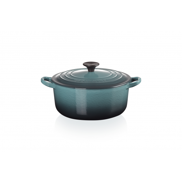 Cocotte en Fonte Ronde Tradition 20 cm Océan Le Creuset