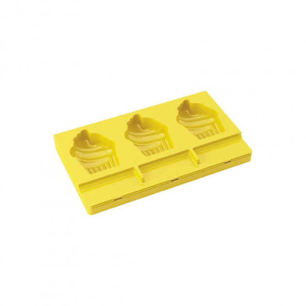 Moule Silicone à Glace Cupcake 5 x 7 cm (x3) Pavogel