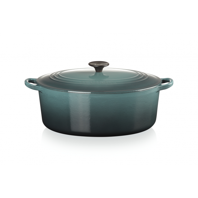 Cocotte en Fonte Ovale Tradition 31 cm Océan Le Creuset