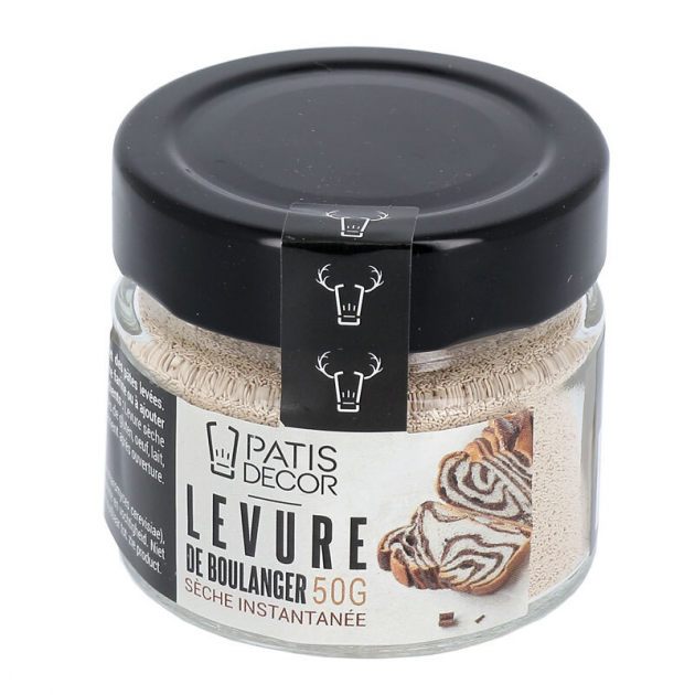 Levure Boulangère Sèche 50 g Patisdécor