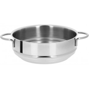 Cuit Vapeur Universel Mutine Ø 24 cm Manche Fixe Inox Cristel Cuit Vapeur Universel Mutine Ø 24 cm Manche Fixe Inox Cristel