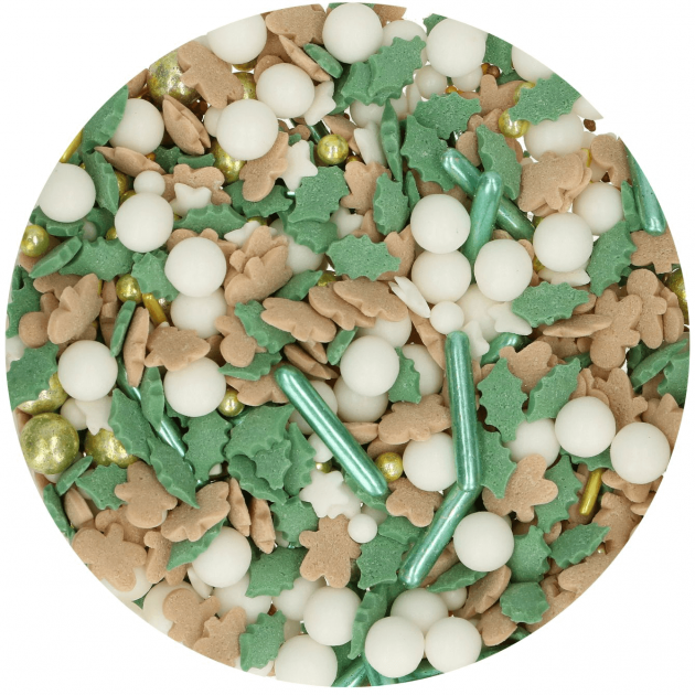 Décoration gâteau Noël 