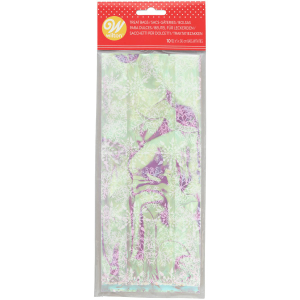 Sachet Bonbon Irisé Flocon de Neige 11 x 23,5 cm avec Attaches Sachet Wilton (x10) Sachet Bonbon Irisé Flocon de Neige 11 x 23,5 cm avec Attaches Sachet Wilton (x10)