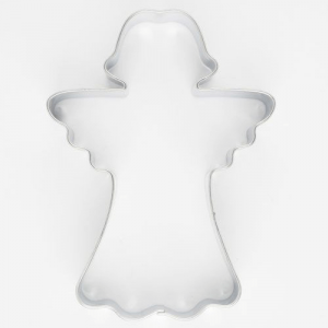 FIN DE SERIE Emporte-Pièce Inox Ange 8 cm Cookie Cutters FIN DE SERIE Emporte-Pièce Inox Ange 8 cm Cookie Cutters