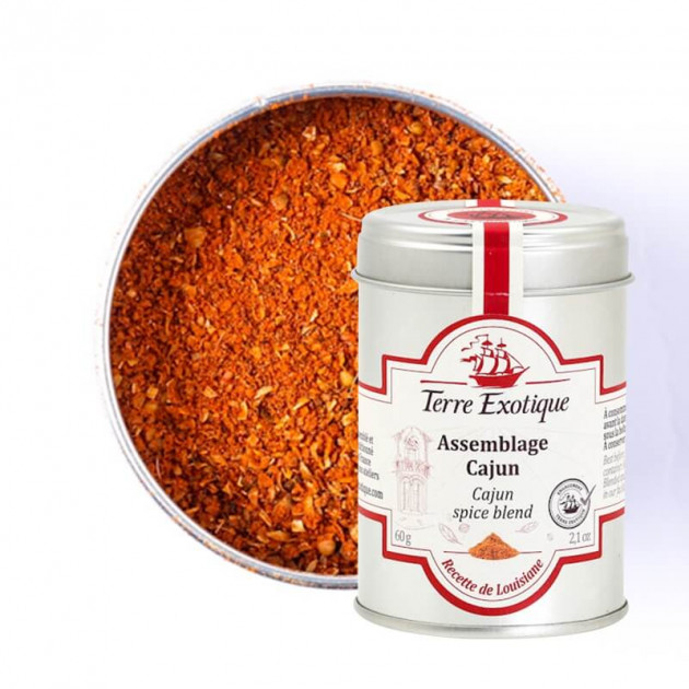 Épice Cajun 60 g Terre Exotique