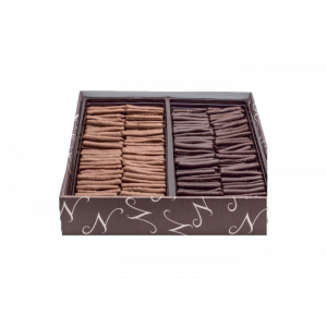 Orangettes au Chocolat au Lait et Chocolat Noir 2 kg Nomaer Orangettes au Chocolat au Lait et Chocolat Noir 2 kg Nomaer