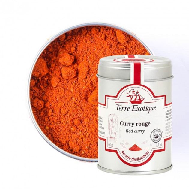 Curry Rouge 60 g Terre Exotique
