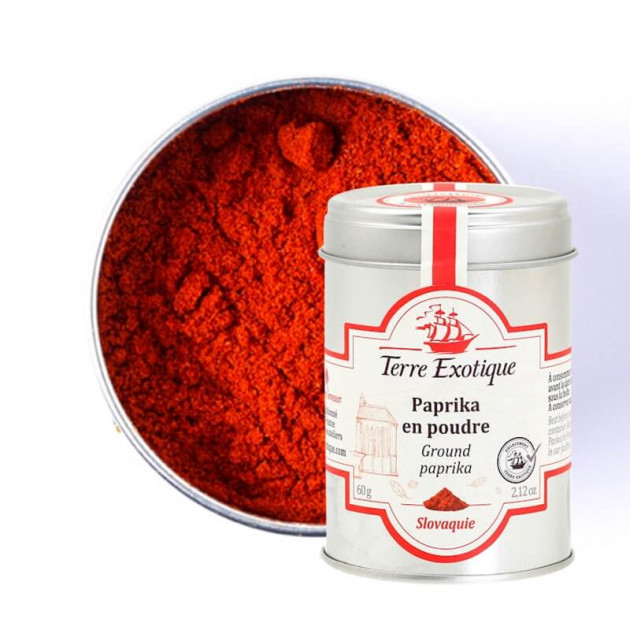 Paprika en Poudre 60 g Terre Exotique