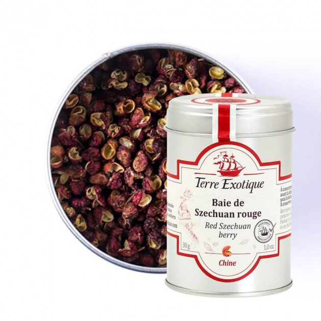 Baies de Szechuan Rouge 30 g Terre Exotique