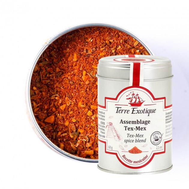 Épices Tex Mex 60 g Terre Exotique