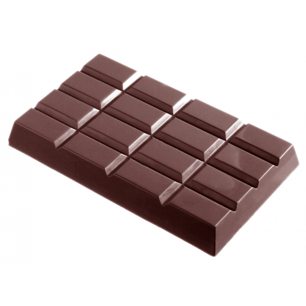 Moule Chocolat Tablette 16 Carrés (x2) Chocolate World