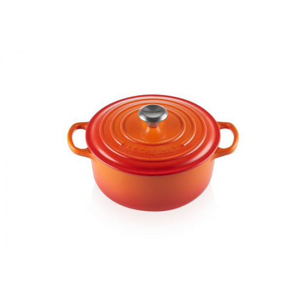 Le Creuset Cocotte Ronde 20 cm Volcanique Fonte emaillee 2.4 l