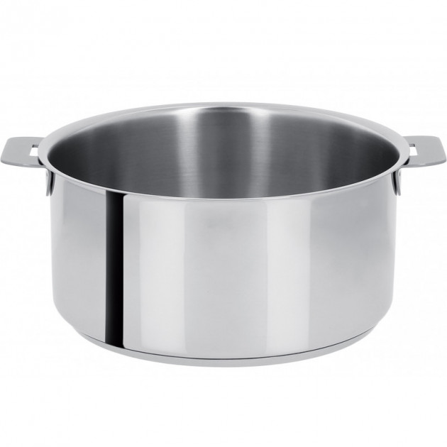 Faitout Mutine Ovale Ã˜ 30 cm Manche Amovible Inox Cristel