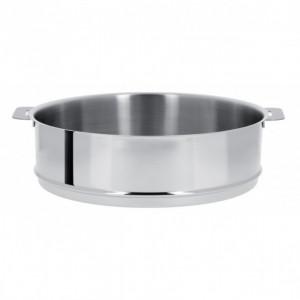 Cuit Vapeur Ovale Mutine Ø 30 cm Manche Amovible Inox Cristel Cuit Vapeur Ovale Mutine Ø 30 cm Manche Amovible Inox Cristel