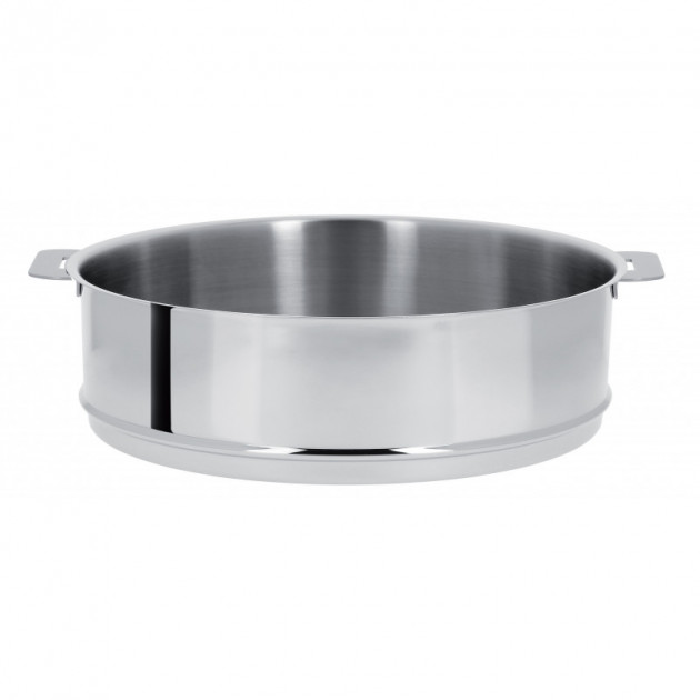 Cuit Vapeur Ovale Mutine Ã˜ 30 cm Manche Amovible Inox Cristel