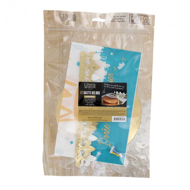 Packaging du Kit Galette des Rois Gatodeco Packaging du Kit Galette des Rois Gatodeco
