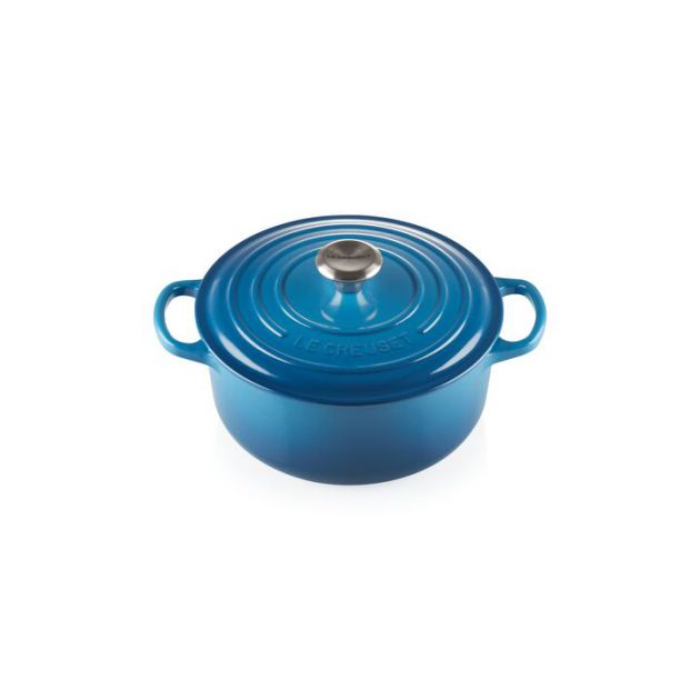 FIN DE SERIE Cocotte en Fonte Ronde 28 cm Marseille Le Creuset Signature